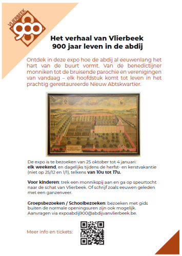 Opening najaarsexpo "Het verhaal van Vlierbeek, 900 jaar leven in de abdij"