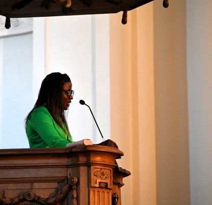 Marie Bamutese, een Vredesvrouw op de Preekstoel