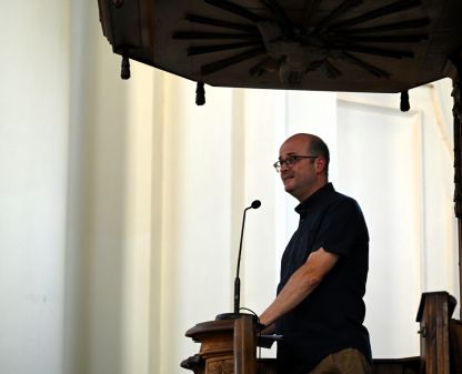 Luk Vanmaercke inspireert op de Preekstoel