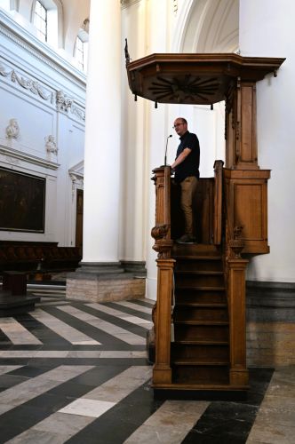 Luk Vanmaercke inspireert op de Preekstoel