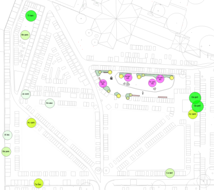 Nieuwe strooiweide op kerkhof