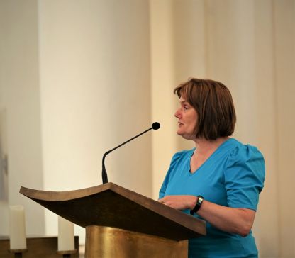 Ingeborg imponeert op de Preekstoel