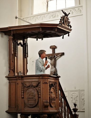 Ingeborg imponeert op de Preekstoel
