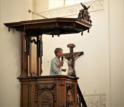 Ingeborg imponeert op de Preekstoel