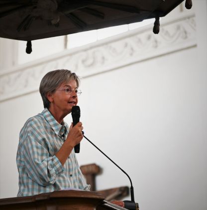 Ingeborg imponeert op de Preekstoel