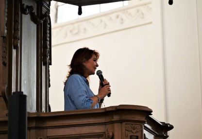 Lisa del Bo op "de Preekstoel"