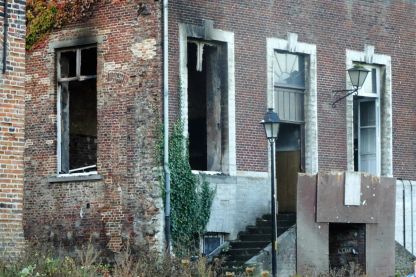 Brand van het Koetshuis en in een deel van het Nieuw Abtskwartier