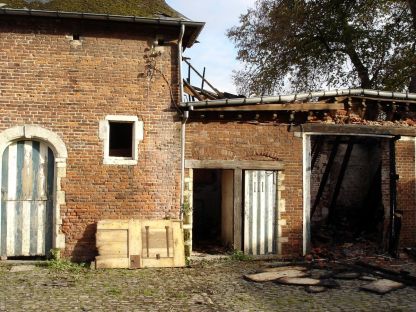 Brand van het Koetshuis en in een deel van het Nieuw Abtskwartier